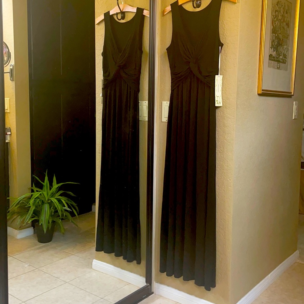 COPY - NWT Black Green Dragon Maxi,  sleeveless